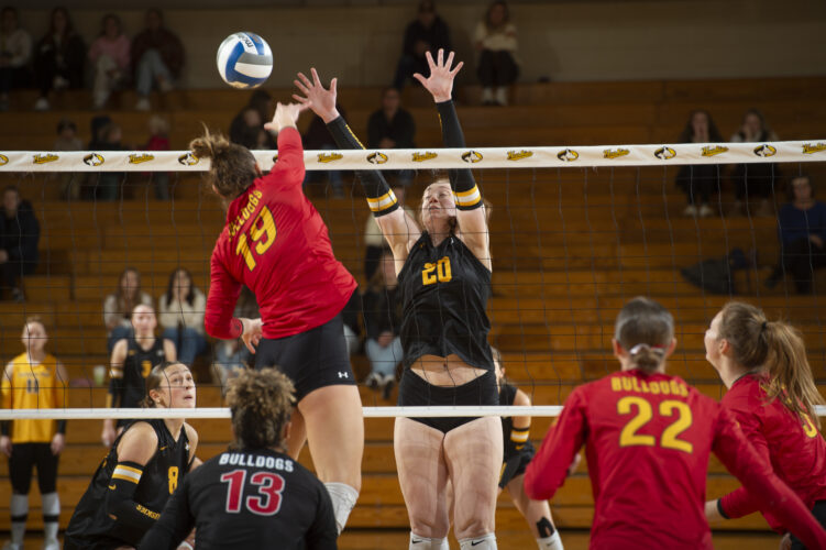 Positioning still in play as Huskies volleyball closes season at home